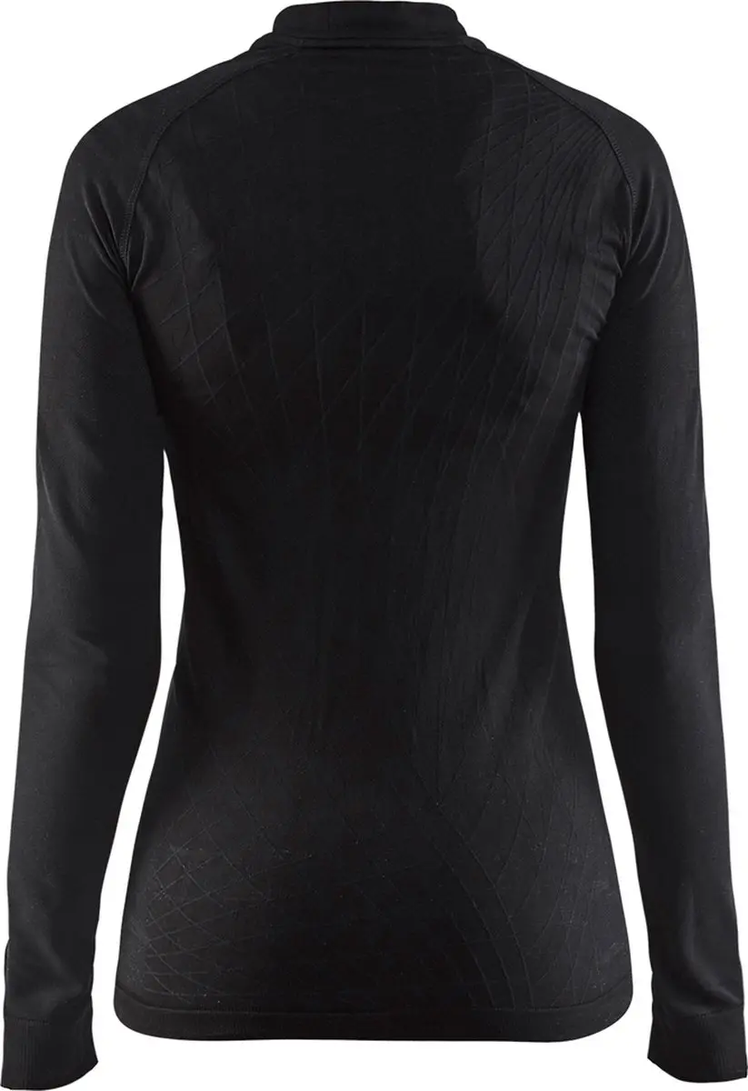Craft Active Intensity CN L/S Thermoshirt Dames - Maat L - Zwart