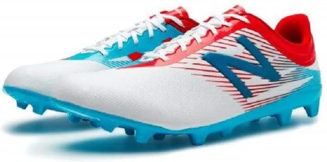 New Balance Furon Dispatch FG 2.0 Voetbalschoen 44 - Rood/Wit/Blauw
