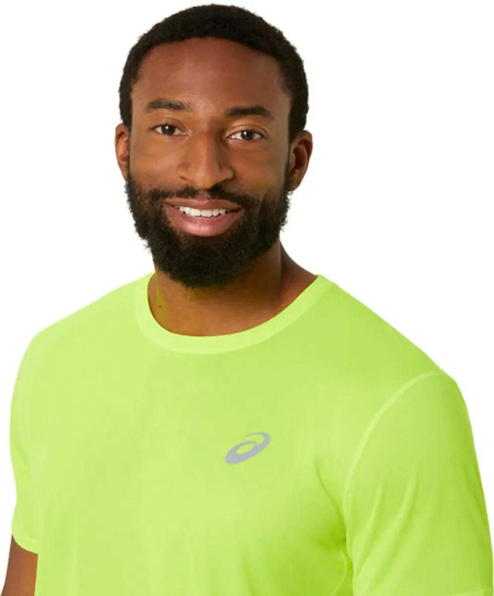ASICS Core SS Top Geel - Heren M