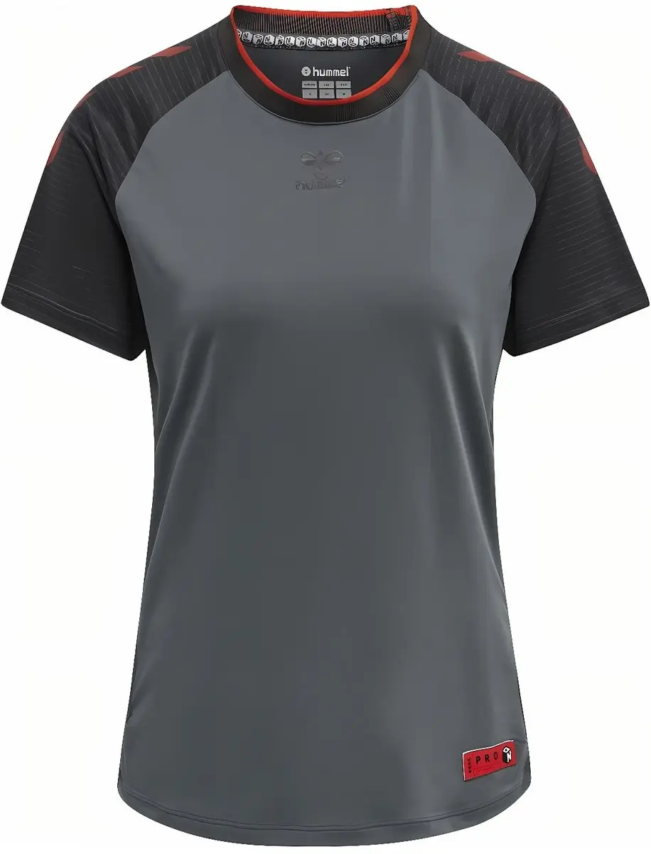 Hummel Pro Grid Game Shirt Dames - Grijs M