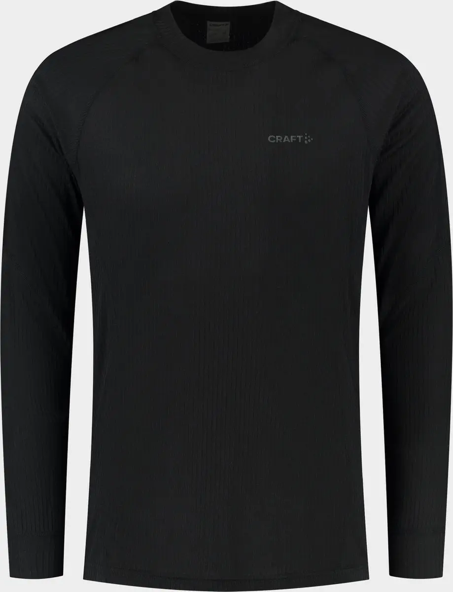 Craft CORE Baselayer Thermoshirt Heren - 2 Stuks - Zwart/Groen