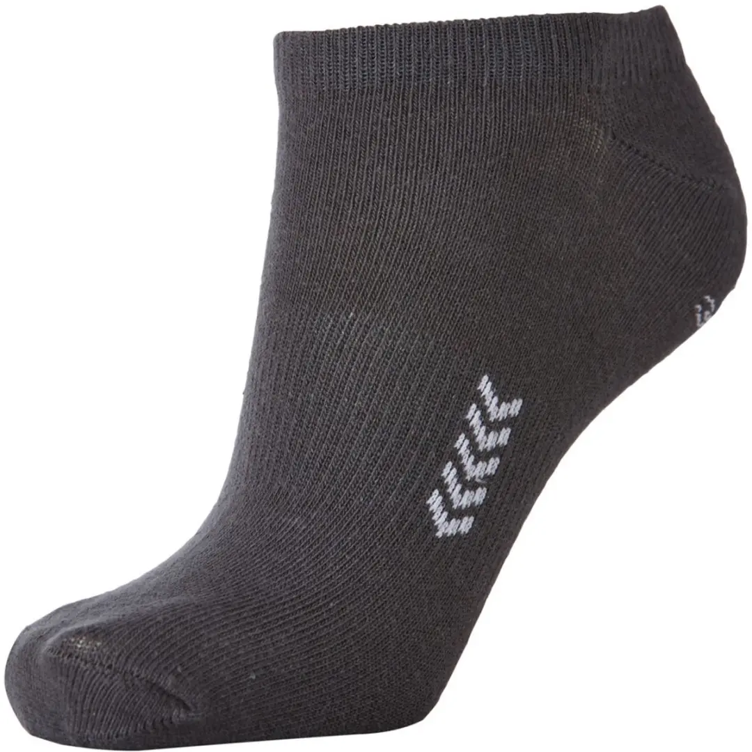 Hummel Enkel Sokken - Grijs/Wit - 41-45