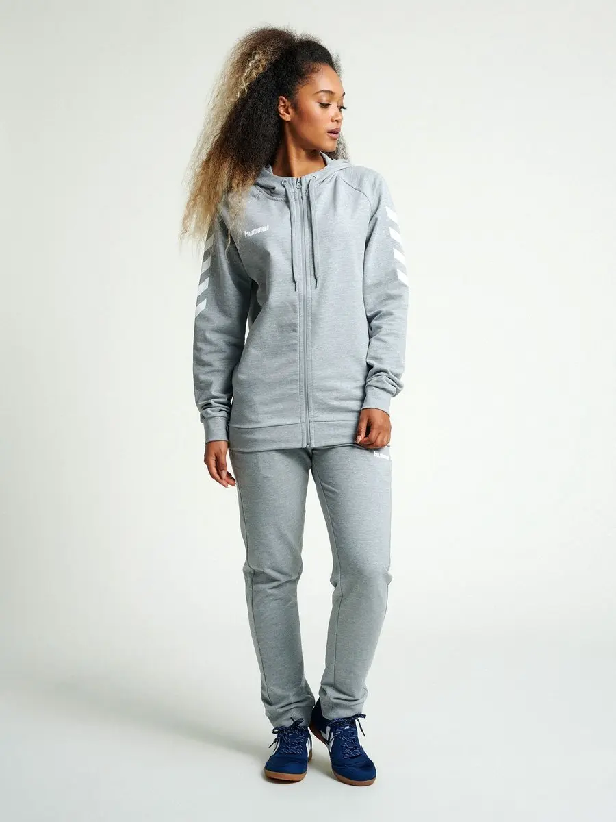hummel Go Cotton Joggingbroek XXL - Wit - afbeelding 6 van 6