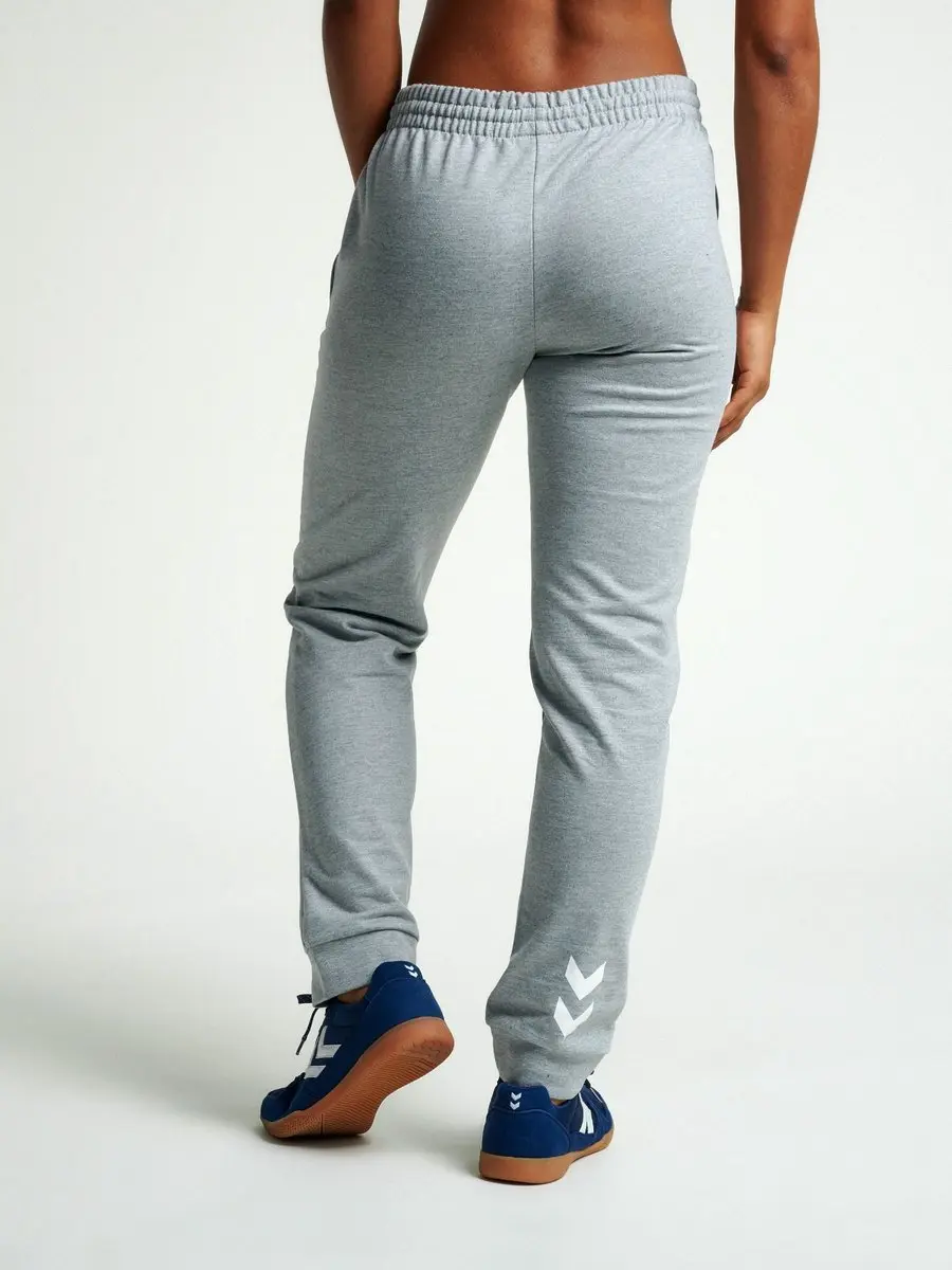 hummel Go Cotton Joggingbroek XXL - Wit