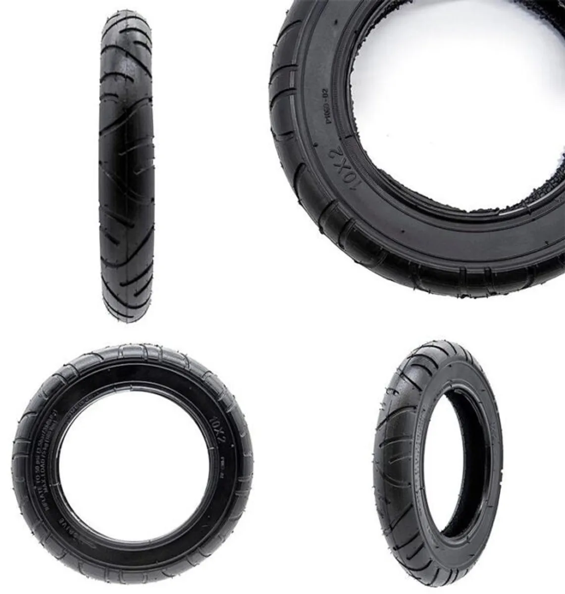 Xiaomi M365/Pro/1S Buitenband 10x2-6.1 - Zwart