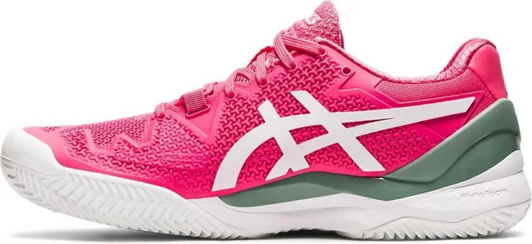 ASICS Resolution 8 Clay Tennisschoenen - Roze
