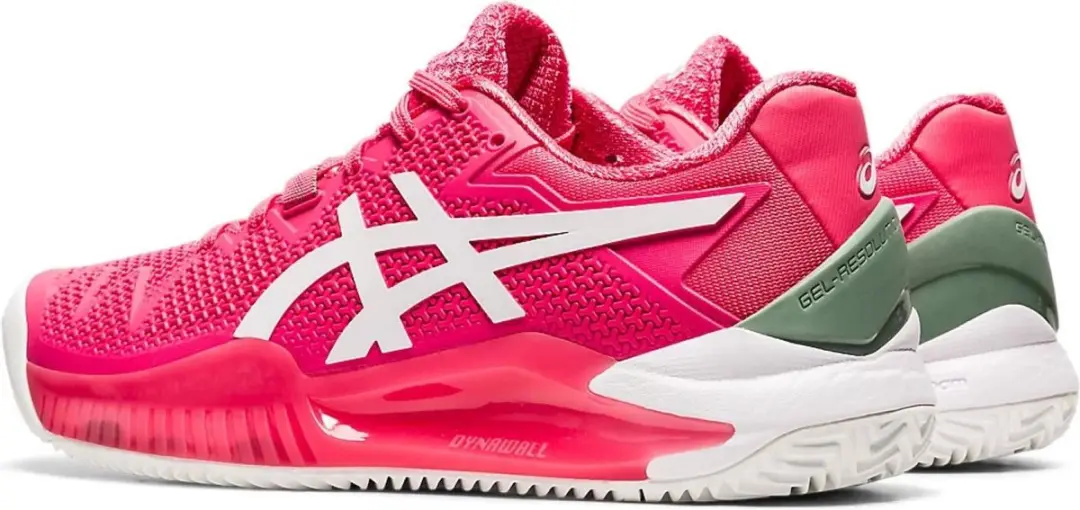 ASICS Resolution 8 Clay Tennisschoenen - Roze