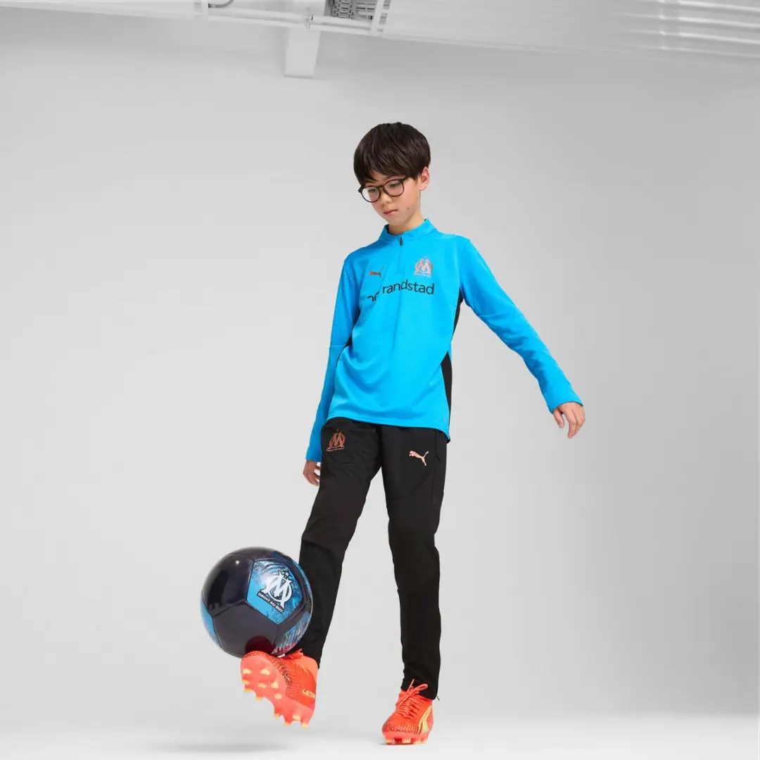 PUMA Kinderopleiding Top OM 2024/25 - 10 jaar - Blauw