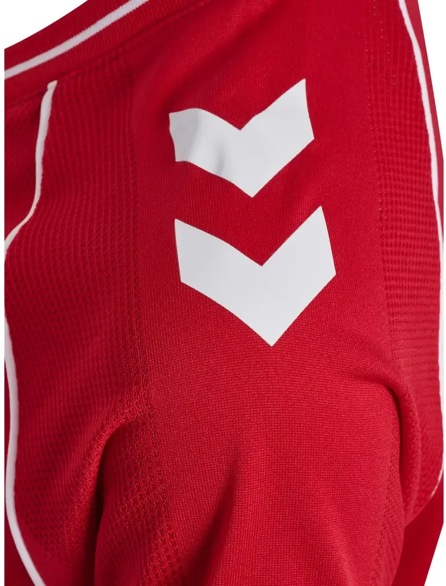 hummel Thuis T-shirt Denemarken Coupe du Monde 2026 - 140 - Tangorood - afbeelding 6 van 6
