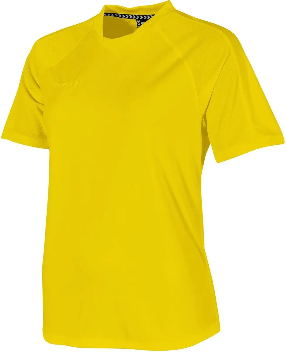 Hummel Tulsa T-Shirt Dames - Geel - Maat S