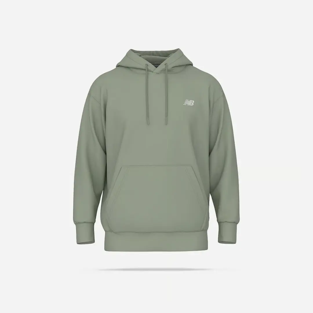 New Balance Sport Essentials Hoodie MT41511-DAE - Groen