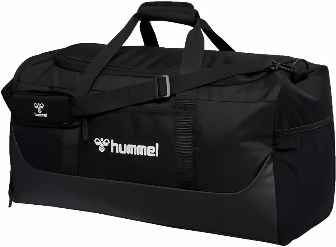 hummel Lead Sports Bag M - 3 Vakken - Zwart