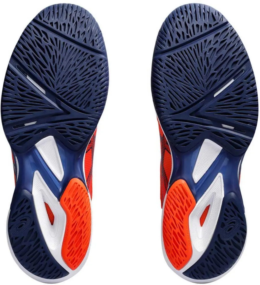 ASICS Solution Speed FF 3 Tennisschoen - 45 Heren - Oranje/Blauw