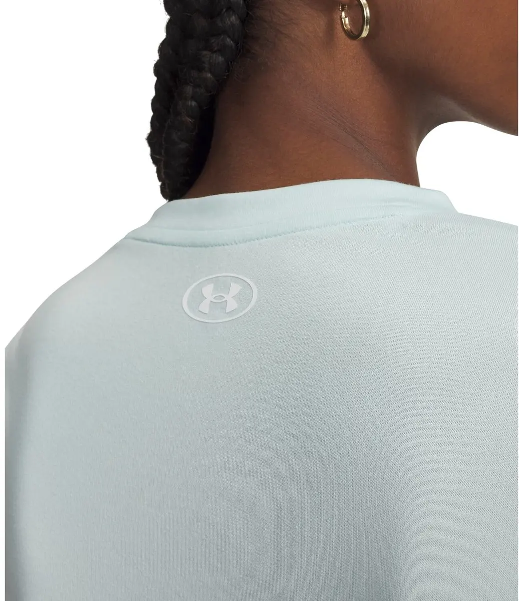 Under Armour Tech SSV Solid-GRN Dames Sportshirt M - Refresh Mint/Wit