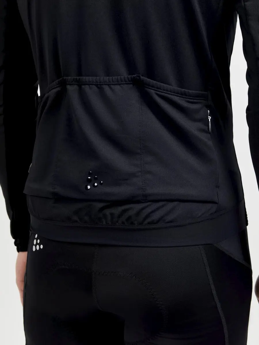 Craft Core Bike Essence LS Jersey Heren - Maat S - Zwart
