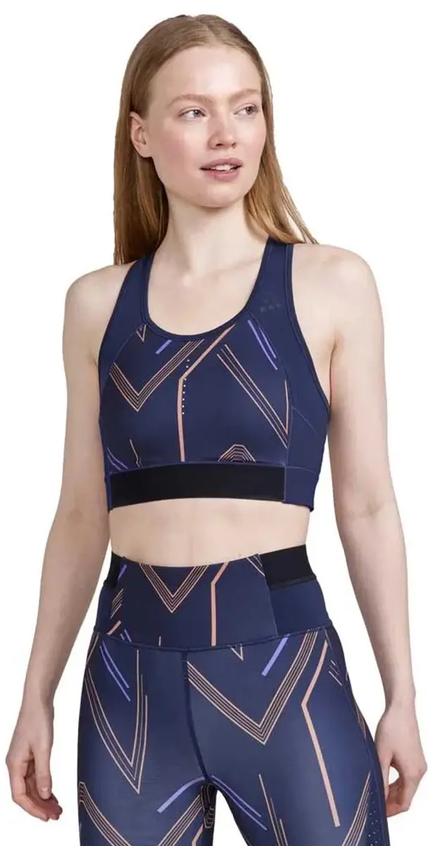 Craft Pro Hit Blocked Sport Top Vrouw - L - Blauw - afbeelding 6 van 6