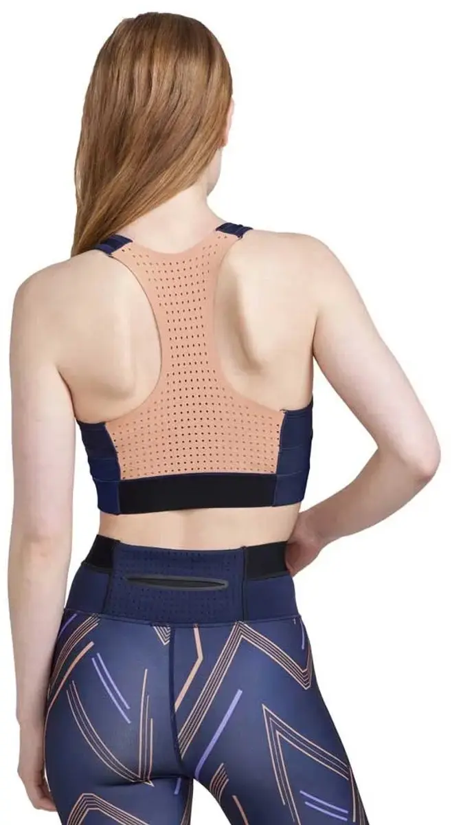 Craft Pro Hit Blocked Sport Top Vrouw - L - Blauw