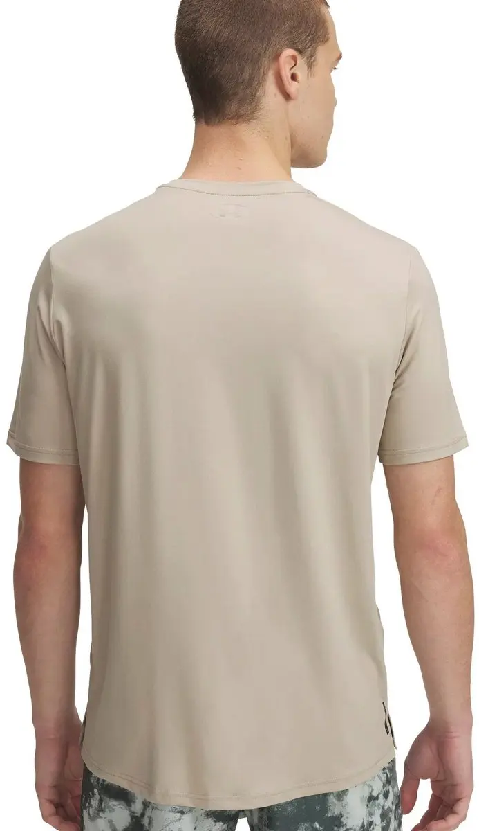Under Armour Vanish Energy SS-BRN Heren Sportshirt - City Khaki