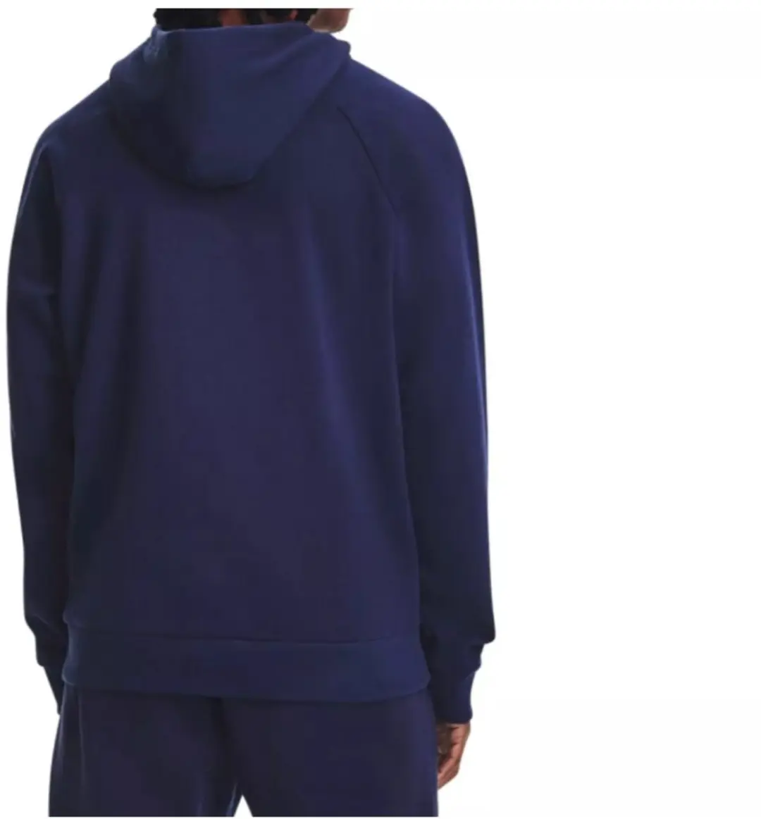 Under Armour Rival Fleece Hoodie Heren - Navy/Wit - XL
