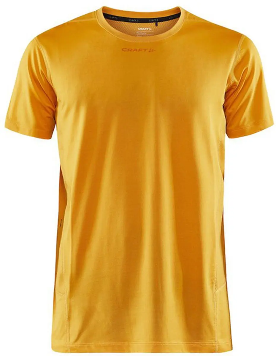 Craft Adv Essence SS Tee Heren - Geel - XL