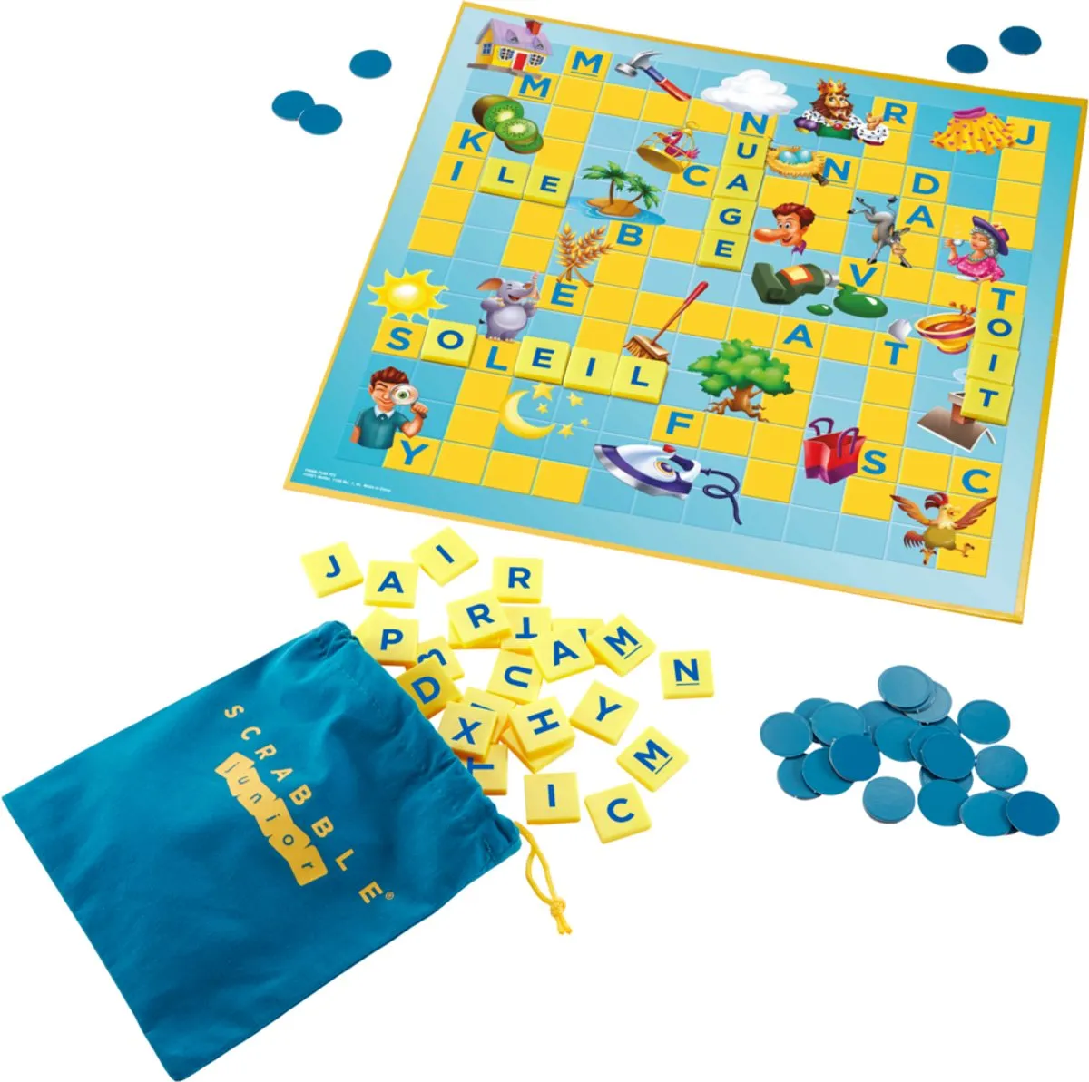 Mattel Games Scrabble Junior Y9668 - Frans