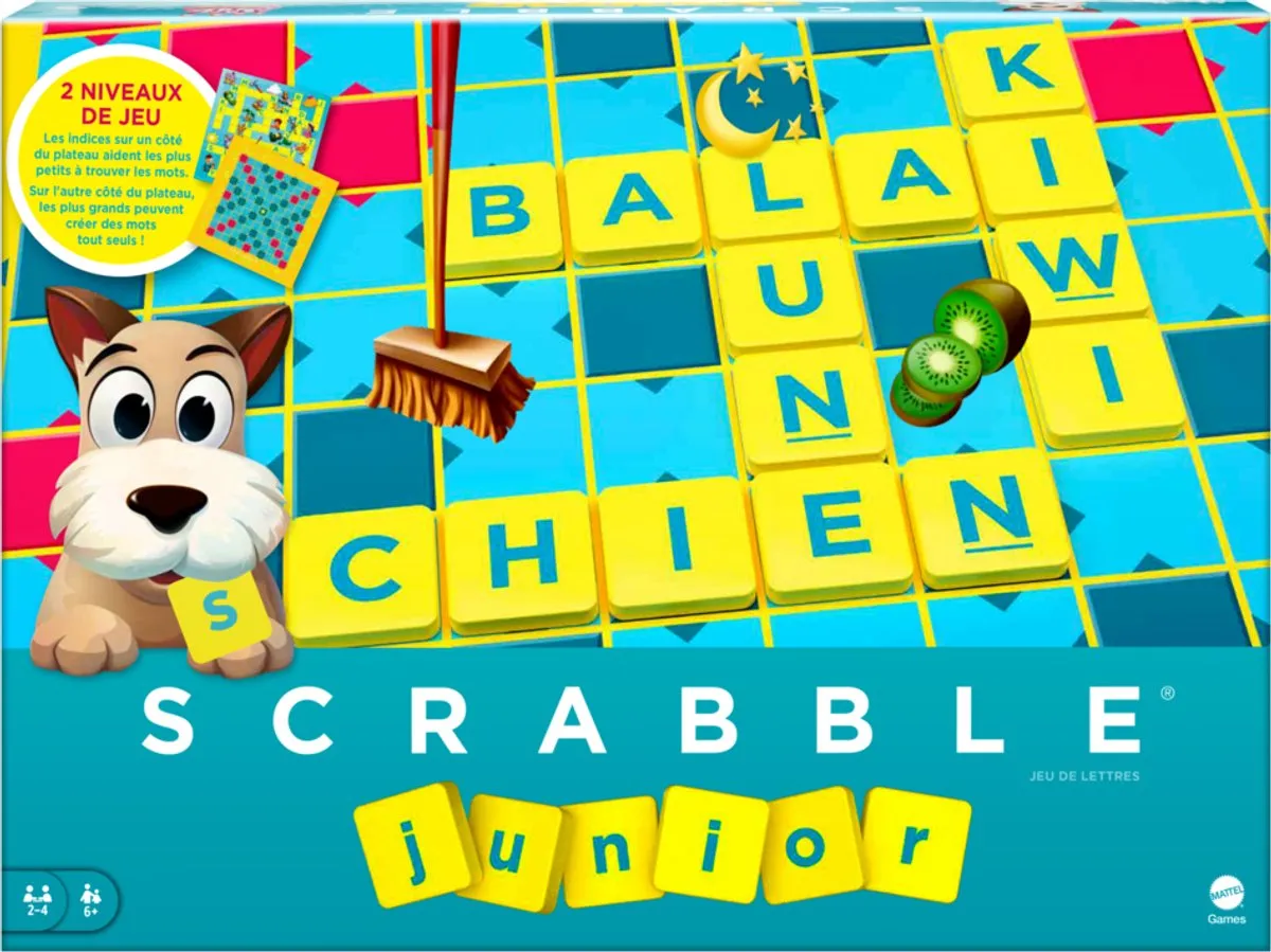 Mattel Games Scrabble Junior Y9668 - Frans