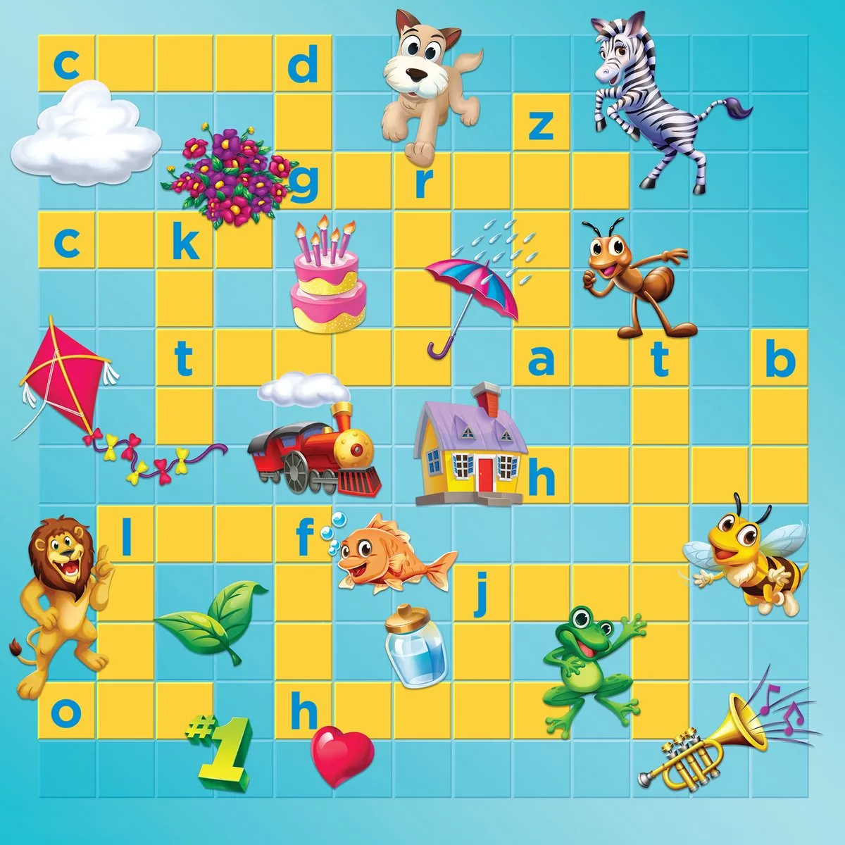 Mattel Games Scrabble Junior Y9668 - Frans