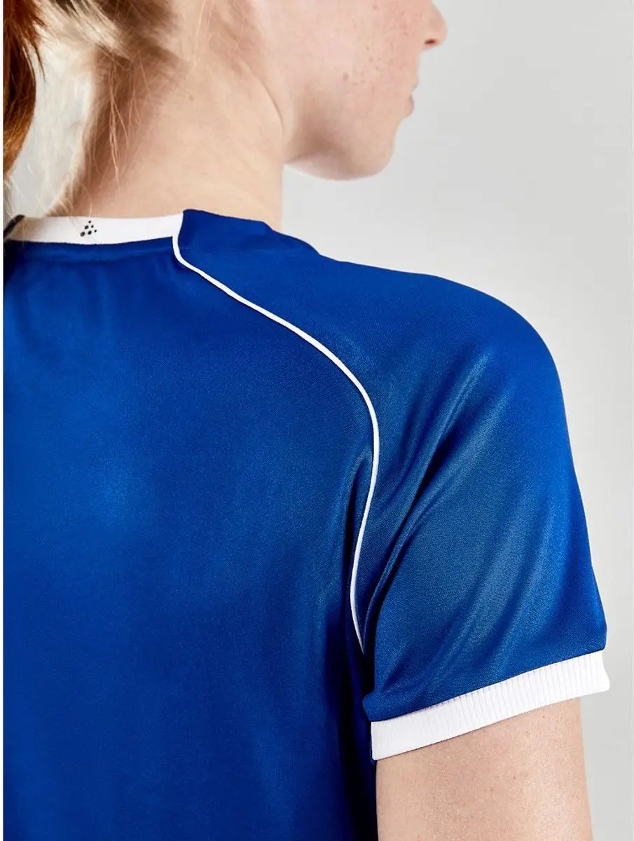 Craft Progress 2.0 Shirt Dames - Korte mouw - Royal - Maat S