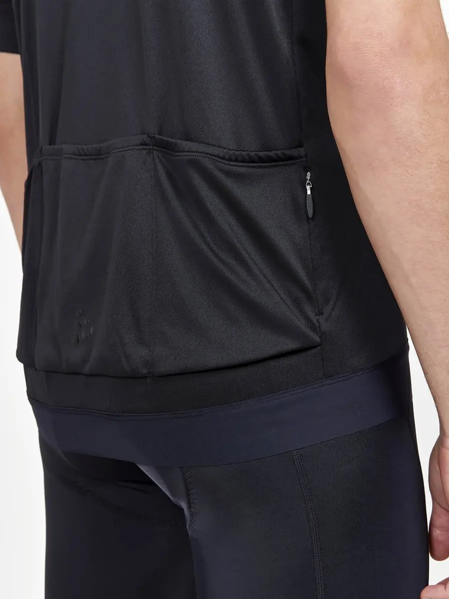 Craft Core Essence Fietsshirt Heren - Korte mouwen - XL - Zwart