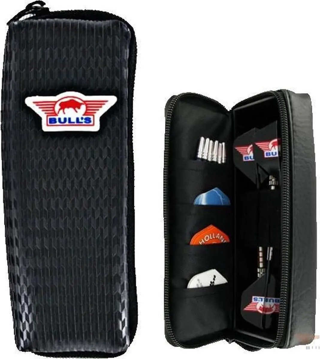 Bull's Wallet Mid Case Carbon Black BU66328C