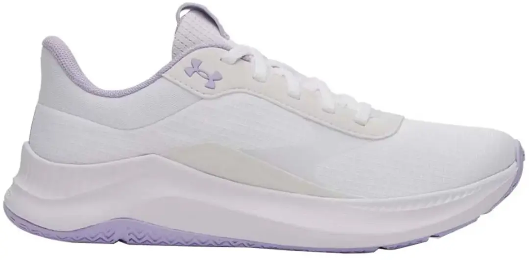 Under Armour UA W Aurora 3 Sportschoenen - Wit/Paars Crest