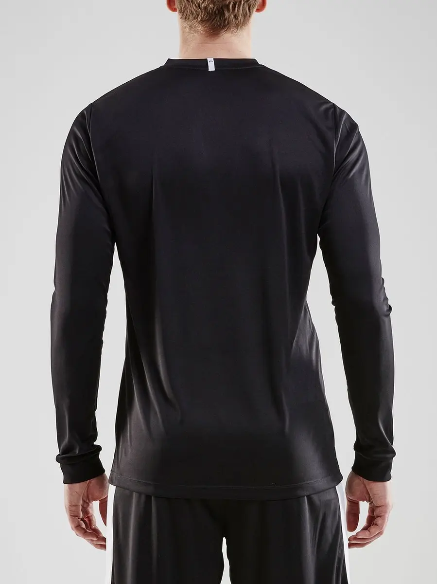 Craft Squad Jersey Solid Longsleeve M - Zwart/Wit