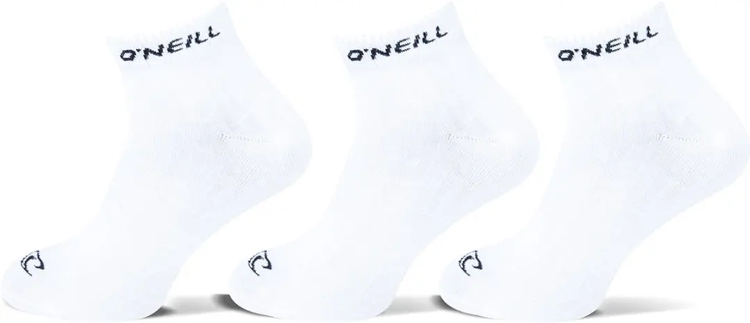 O'Neill Quarter Sokken 6 Stuks - Wit - 43-46