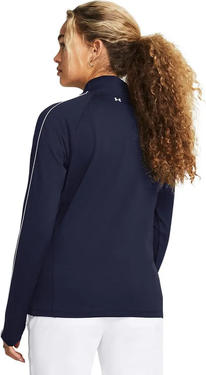 Under Armour Storm Midlayer FZ - Donkerblauw/Wit