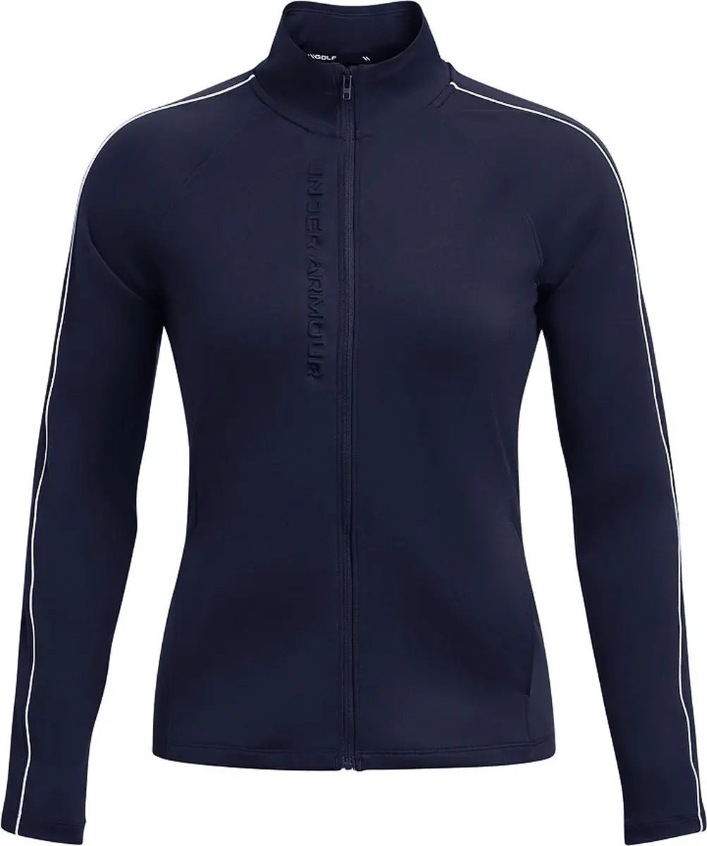 Under Armour Storm Midlayer FZ - Donkerblauw/Wit