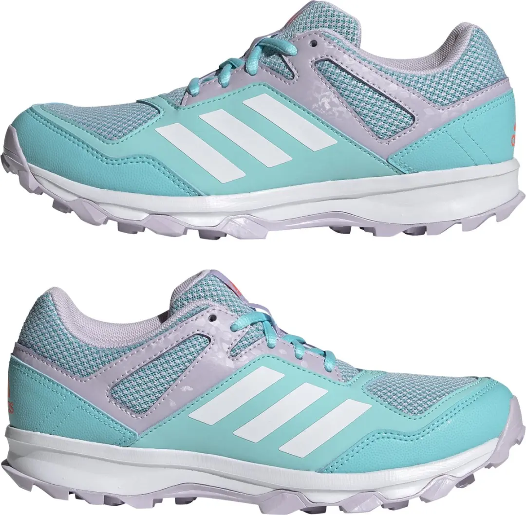 Adidas Fabela Rise Hockeyschoenen Dames FZ5350 - 38 - Blauw/Wit/Lila