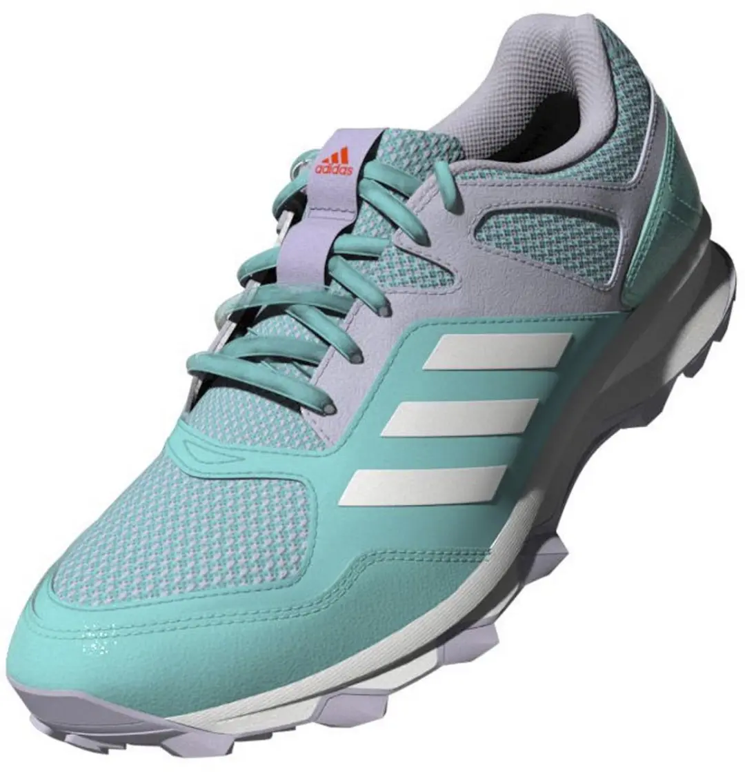 Adidas Fabela Rise Hockeyschoenen Dames FZ5350 - 38 - Blauw/Wit/Lila