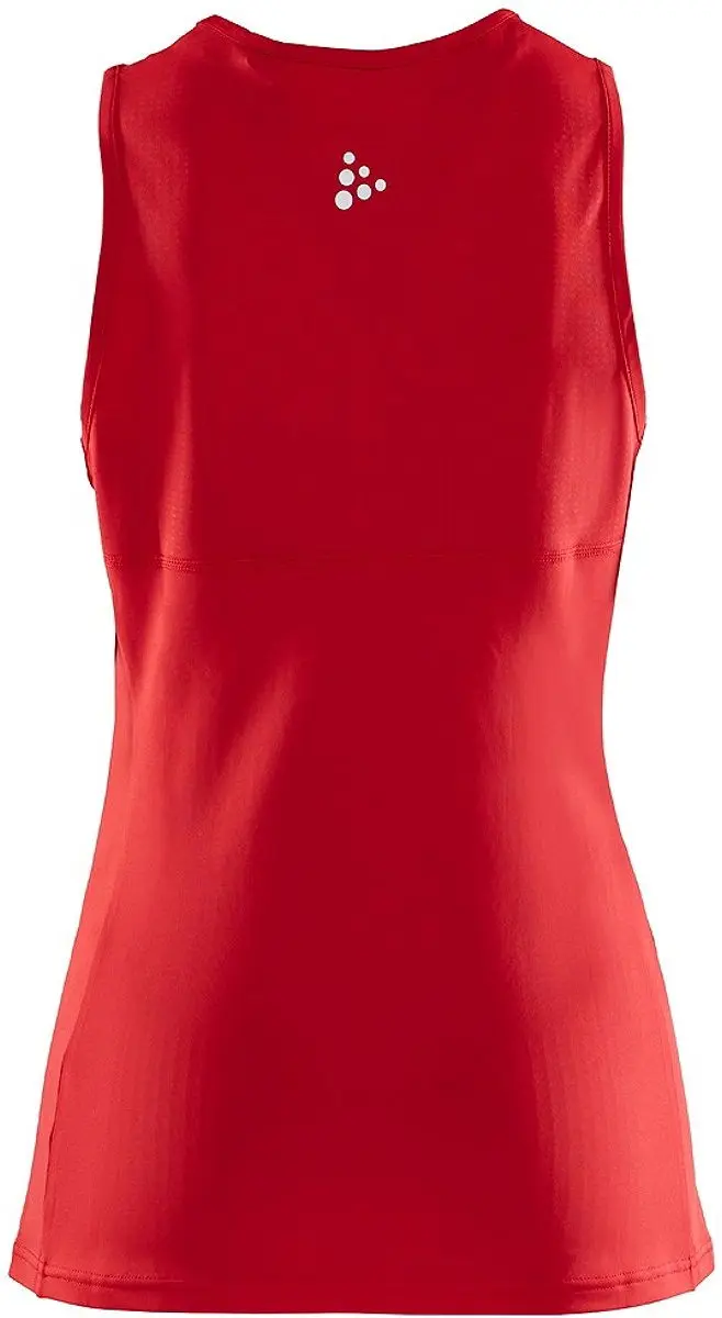 Craft Rush Slim Singlet Dames - Rood | Maat: L