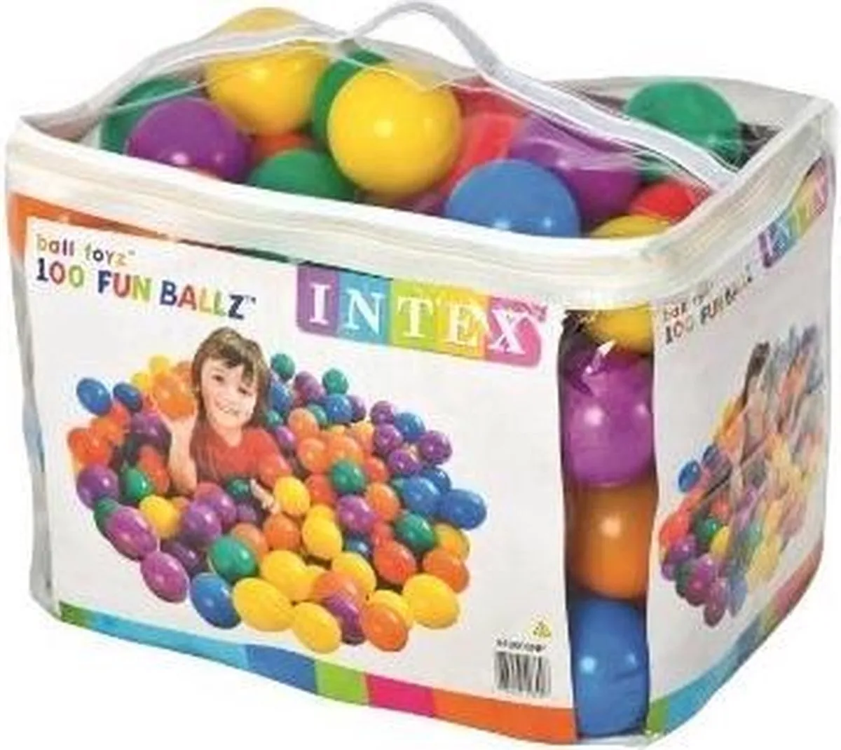 Intex Ballenbakballen 6,5 cm - 100 Stuks