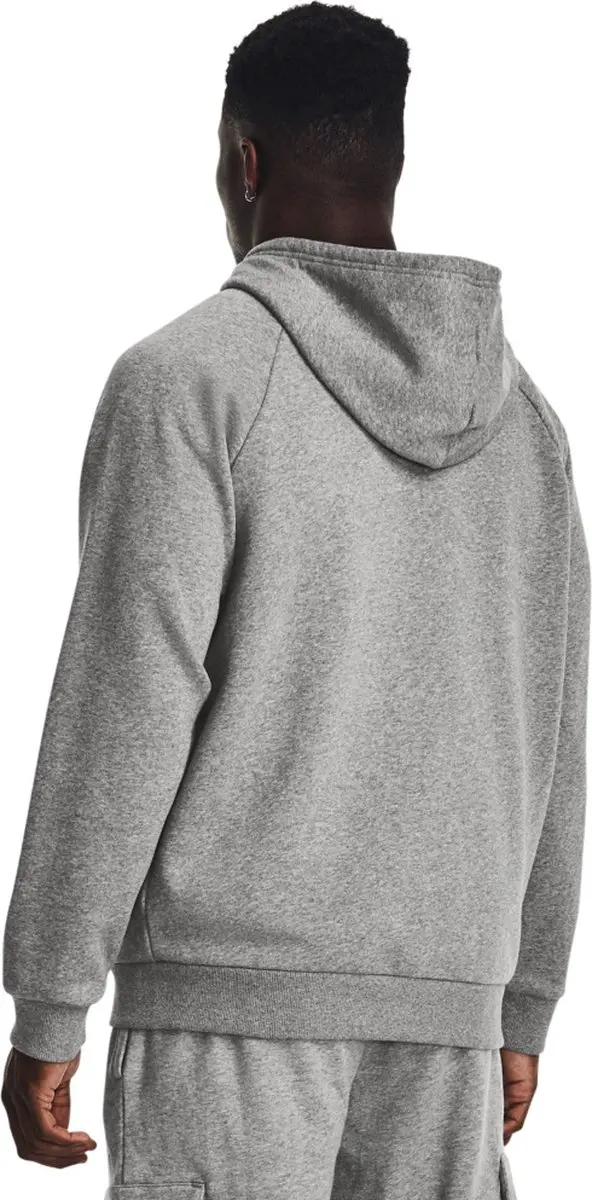 Under Armour Rival Fleece FZ Hoodie L - Castlerock Light Heather