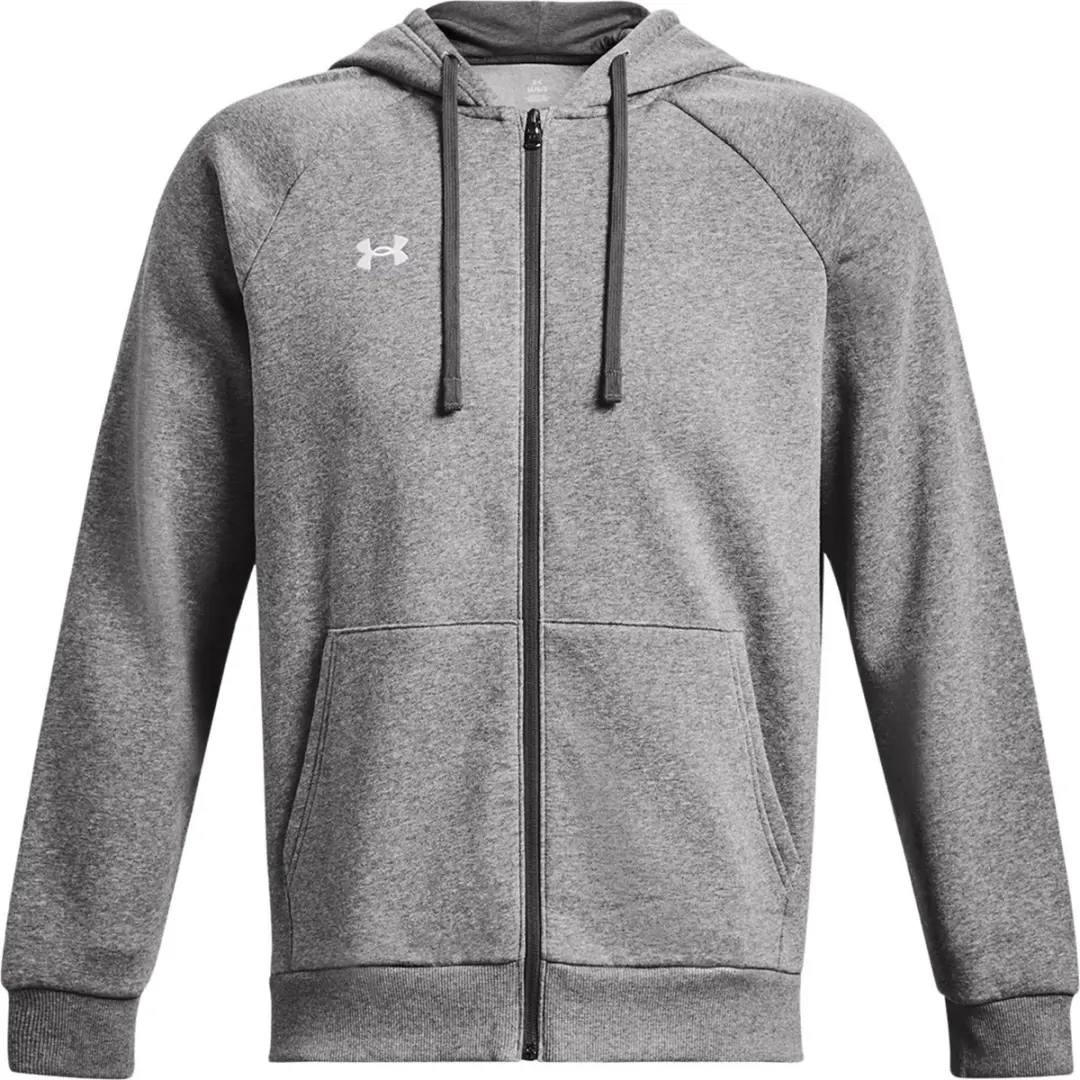 Under Armour Rival Fleece FZ Hoodie L - Castlerock Light Heather