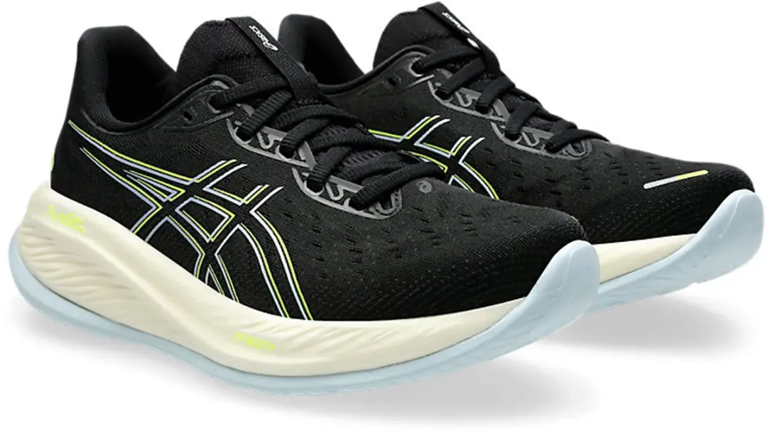 ASICS GEL-Cumulus 26 Hardloopschoen - Dames 38 - Zwart/Geel