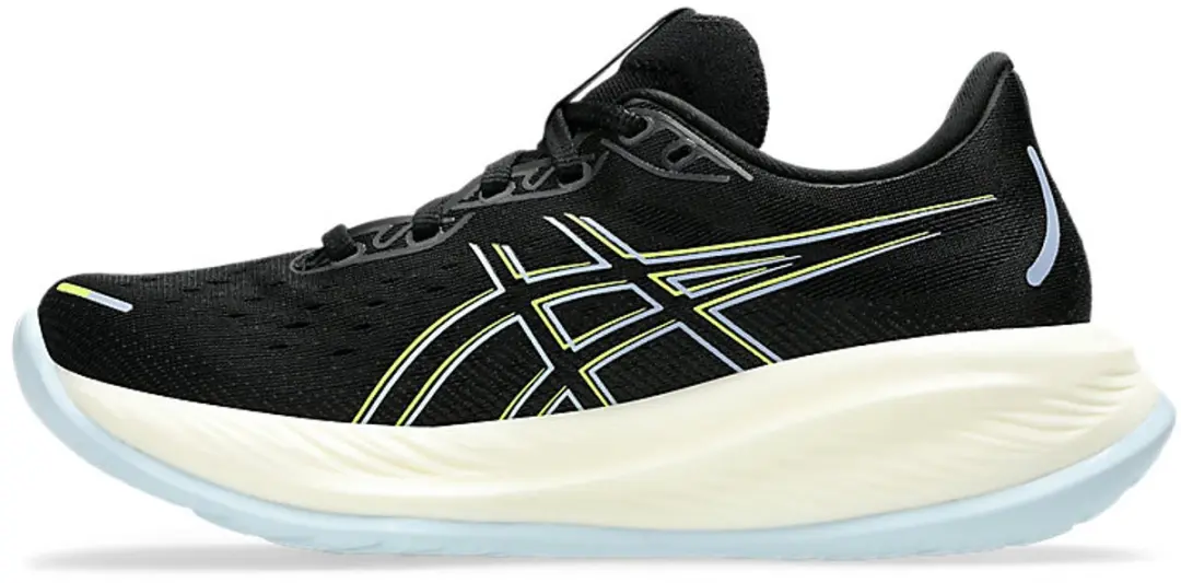 ASICS GEL-Cumulus 26 Hardloopschoen - Dames 38 - Zwart/Geel - afbeelding 6 van 6