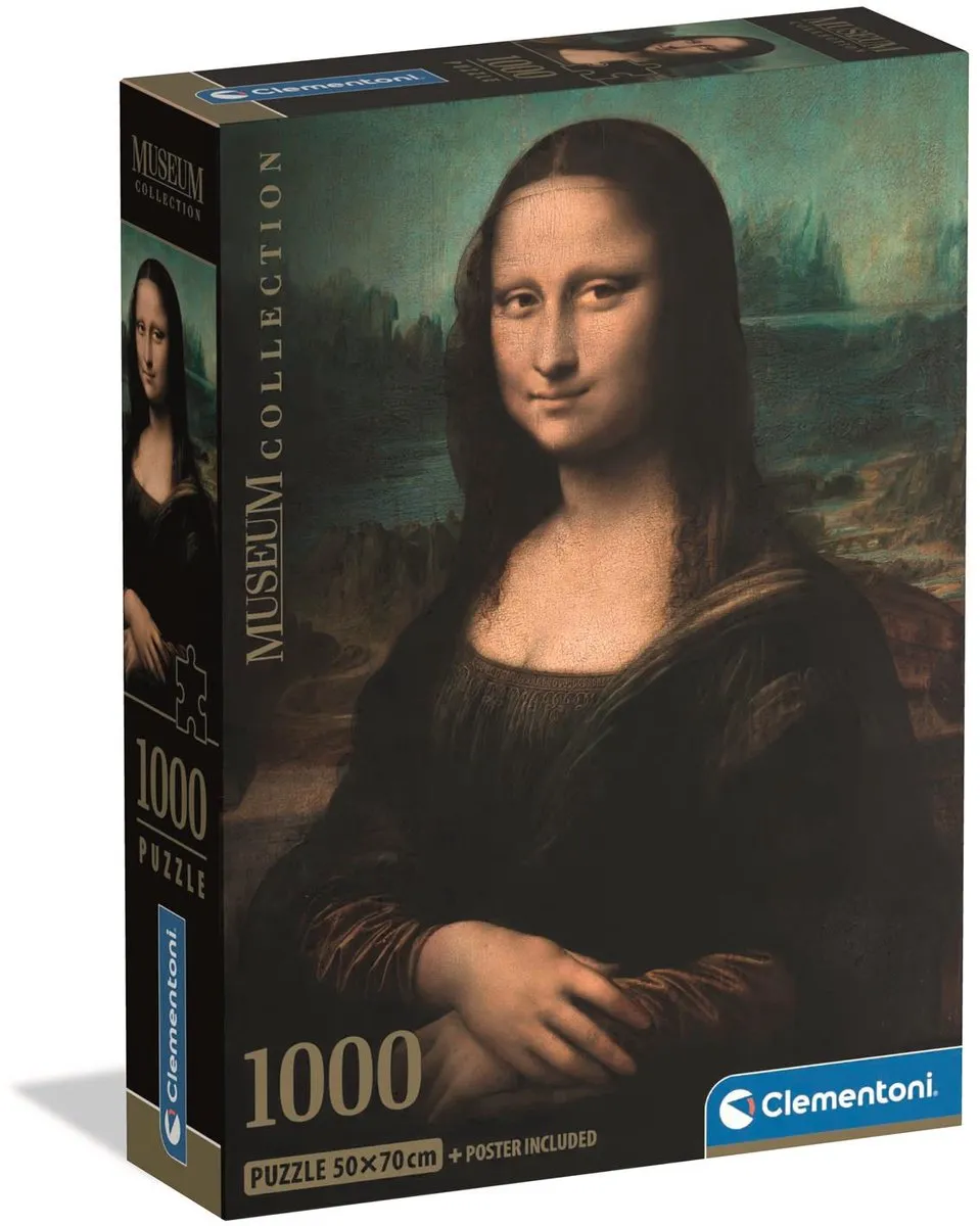 Clementoni Mona Lisa Puzzel 1000 Stuks - Multikleur