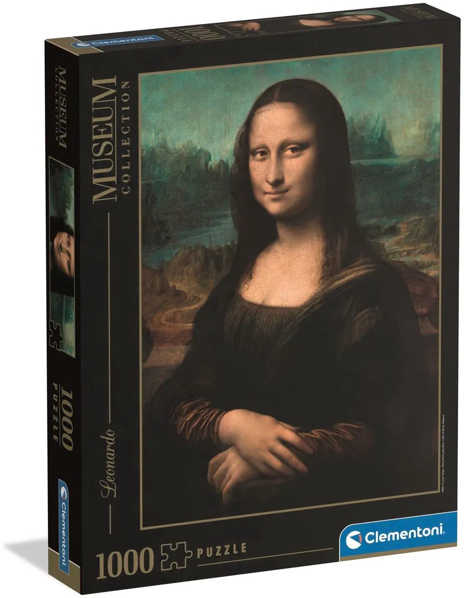 Clementoni Mona Lisa Puzzel 1000 Stuks