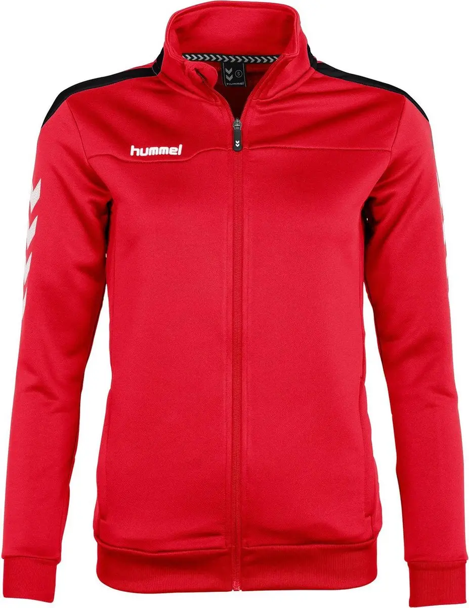 Hummel Valencia Top Full Zip Sportvest Dames XS - Rood