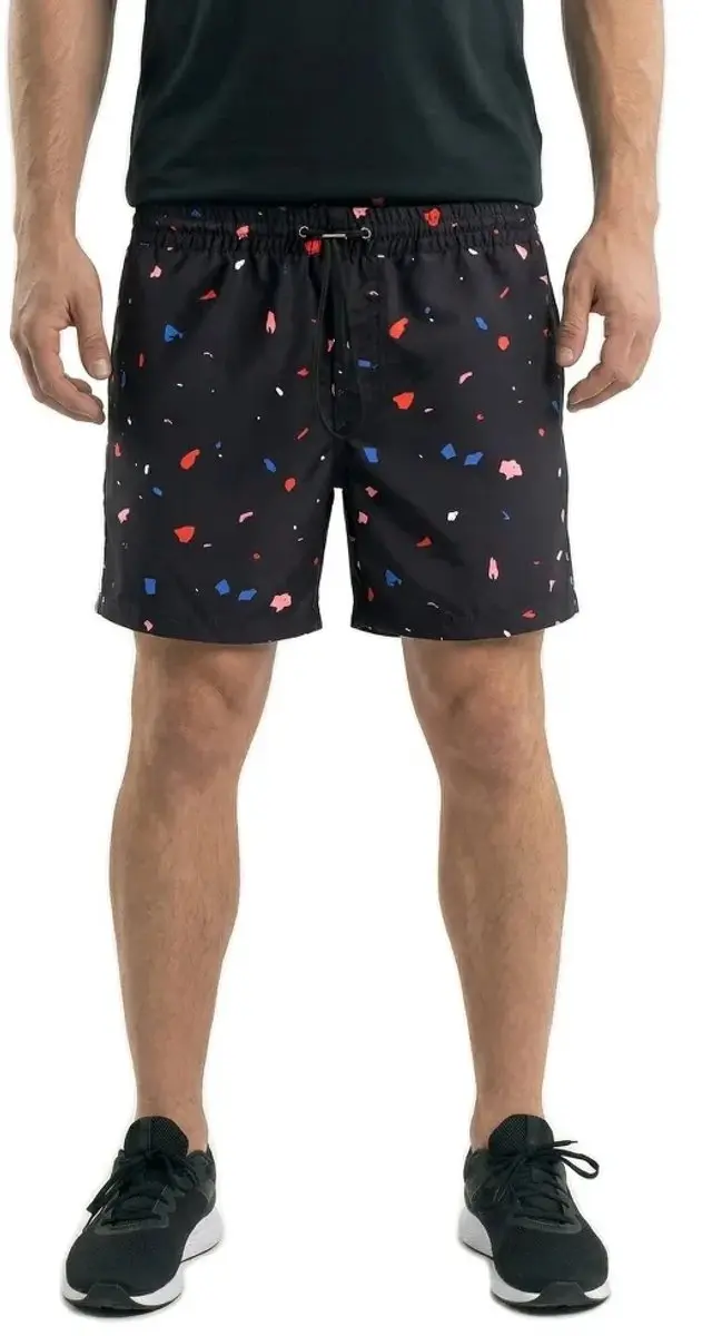 O'Neill Fragment Swim Short - Zwart met roze - S