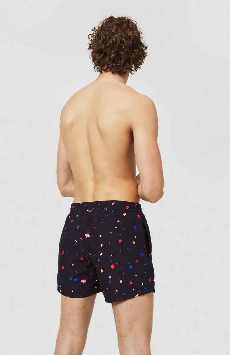 O'Neill Fragment Swim Short - Zwart met roze - S