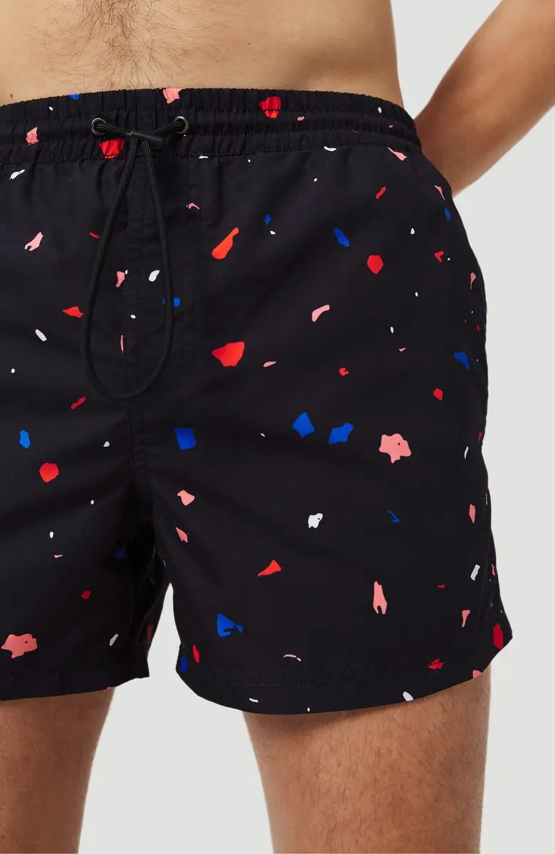 O'Neill Fragment Swim Short - Zwart met roze - S