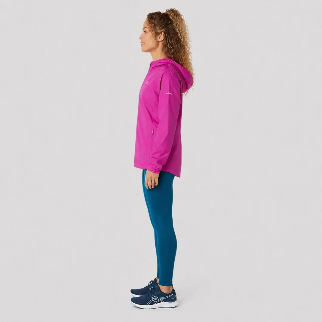 ASICS Sport Run Hood Jacket S - Bold Magenta